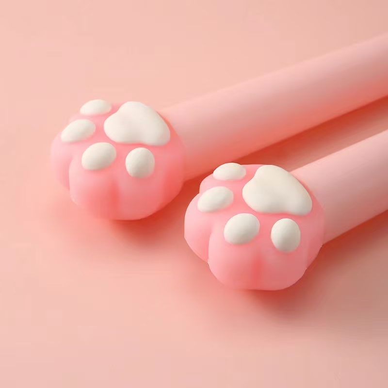 Fan Dou Ka Stationery, creative and cute cartoon head Meow cat paw bamboo joint skipping rope, sports goods, fitness goods, skipping rope, children's outdoor Specification image