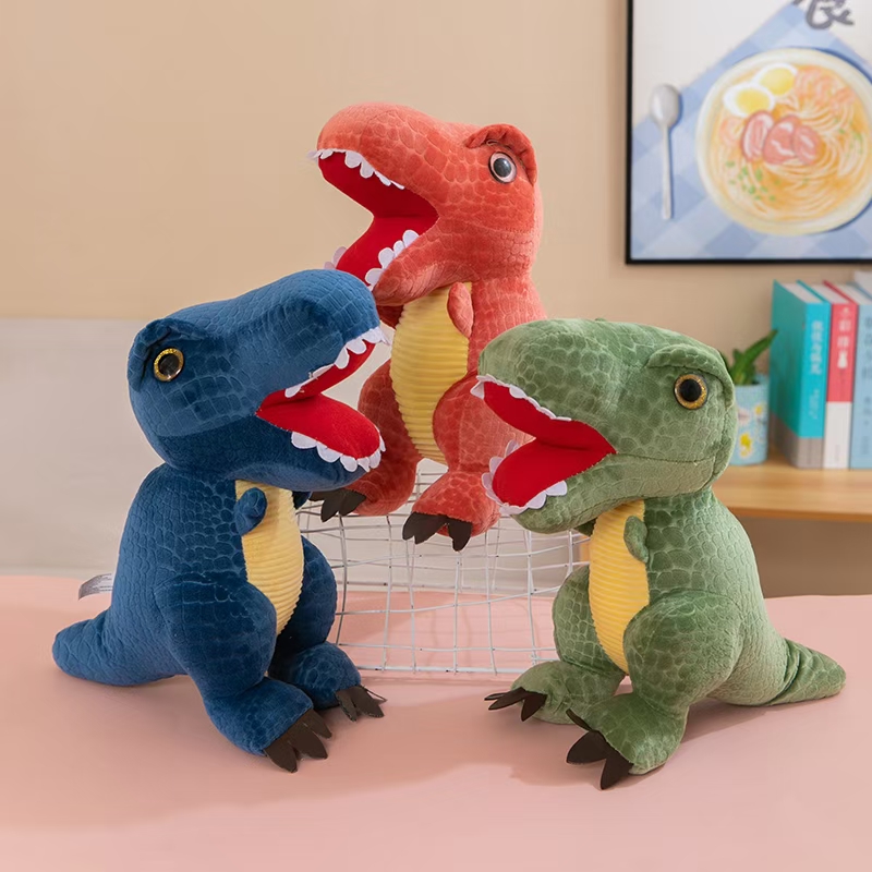 30厘米恐龙毛绒布艺公仔玩具 棉花娃娃挂件  温馨毛绒玩具 软质布艺公仔挂件