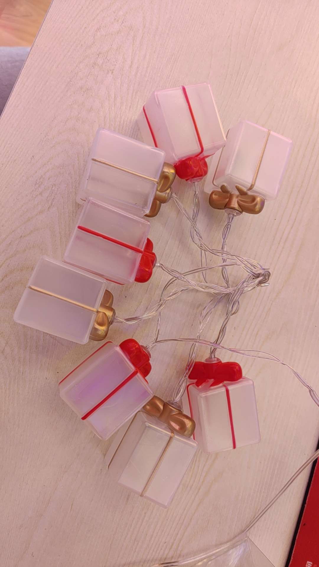 圣诞树挂件灯 彩灯 2米10灯彩灯 usb 220v插头细节图