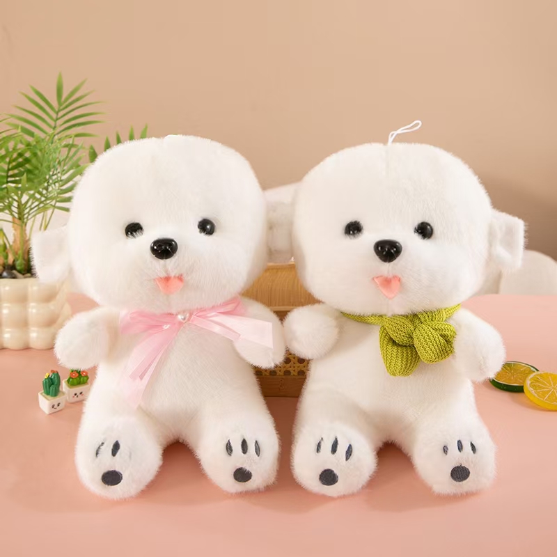 30厘米萌萌狗毛绒布艺公仔玩具 棉花娃娃挂件  精致毛绒挂件 温馨可爱玩偶装饰