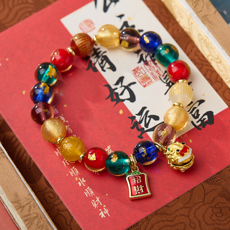 手链/水晶/水晶手串/饰品/水晶手链细节图