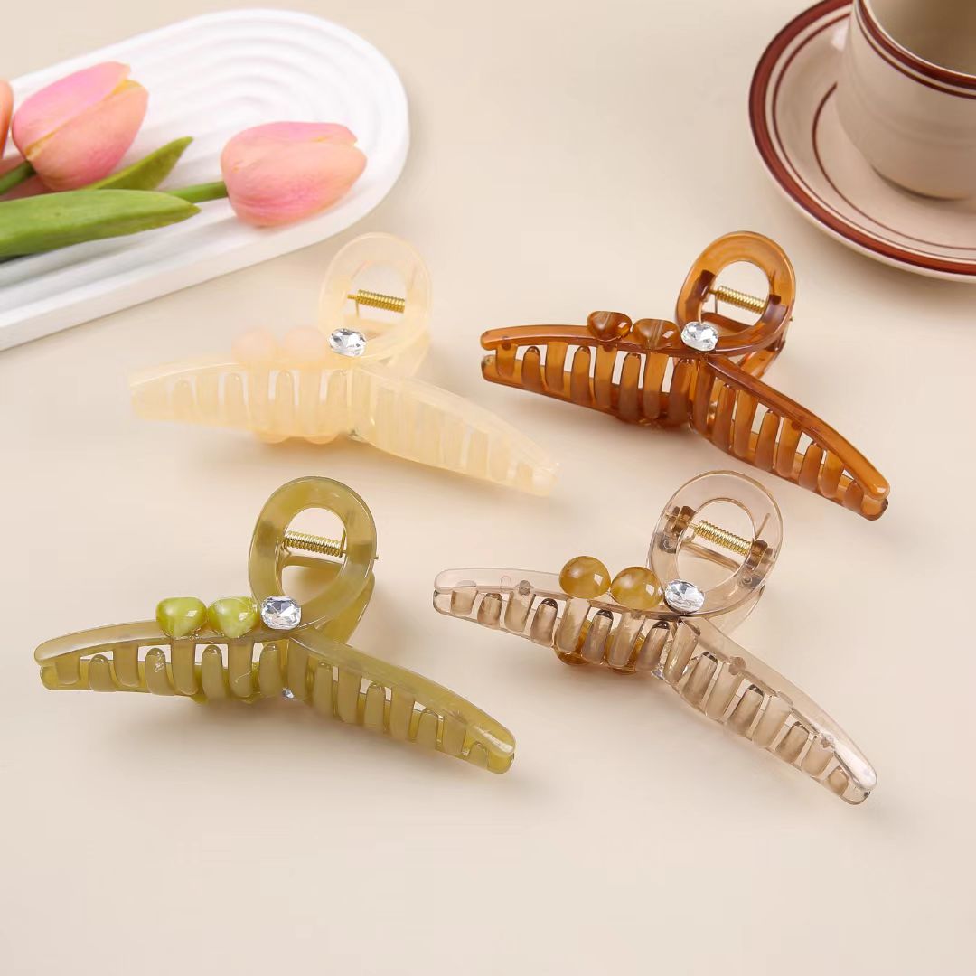 发夹/亚克力饰品/抓夹/发饰/头饰产品图