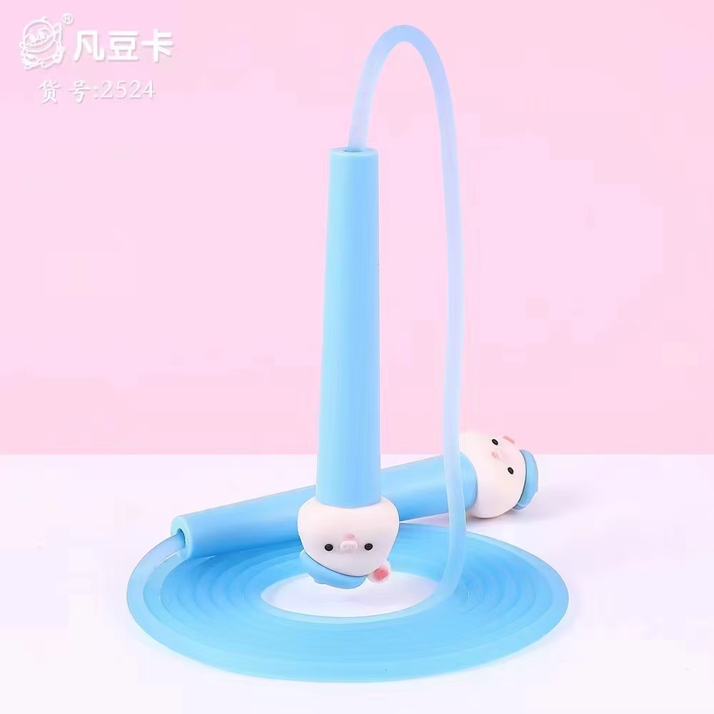 Fandoucard Stationery Creative Cute Cartoon Little Artist Sports Jump Rope Sports Goods Fitness Products Jump Rope Children Outdoor Application Scenario