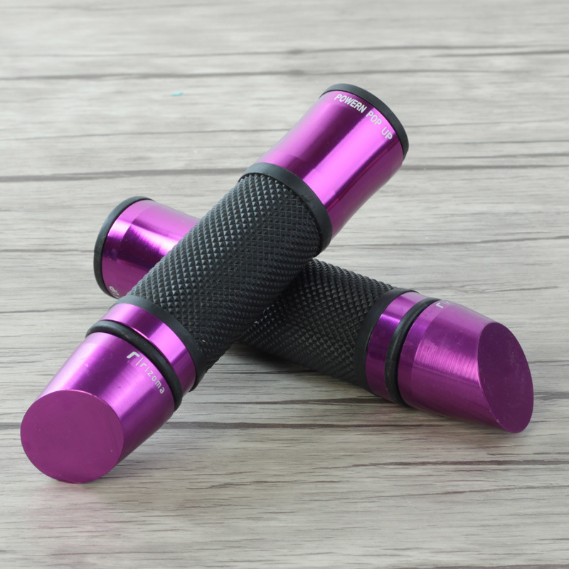 Motorcycle aluminum handle set color diagonal throttle handle Off-road motorcycle accessories throttle handle Specification drawing