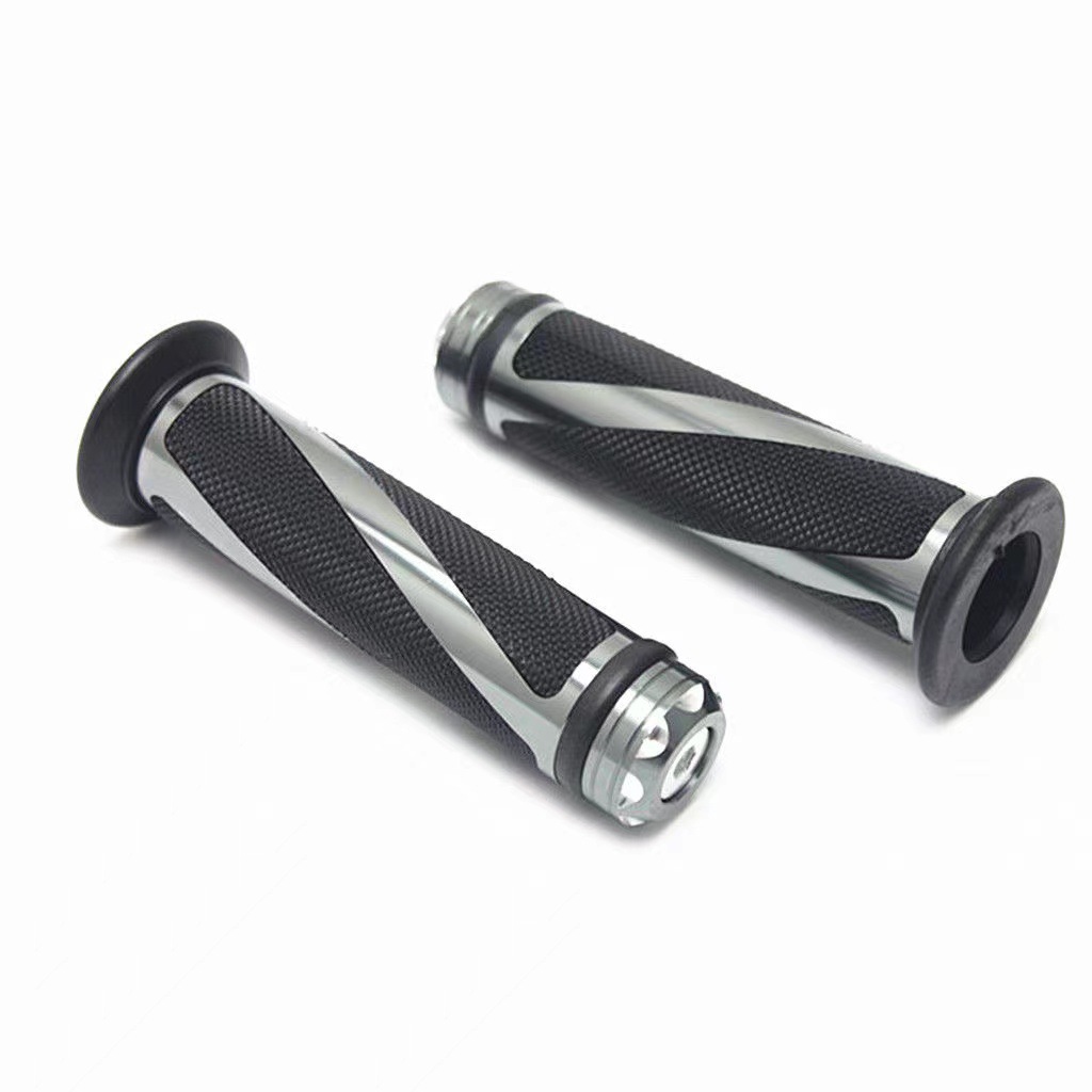 New twill handle rubber motorcycle modification accessories off-road vehicle aluminum alloy modification handle set universal Application Scenario