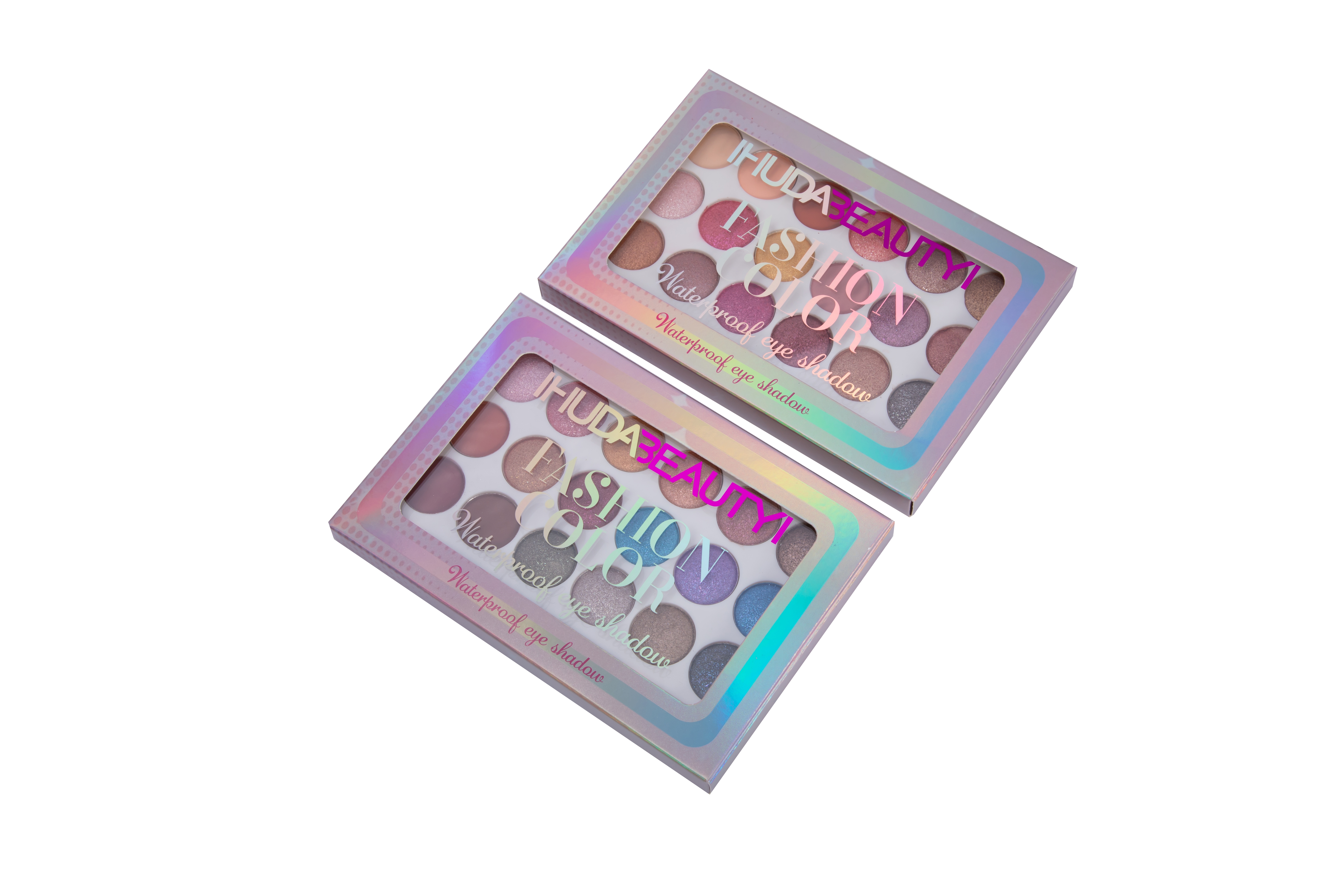 IHUDABEAUTYI new 18-color plastic box eyeshadow color system natural everything fine easy color large box eyeshadow Item Picture