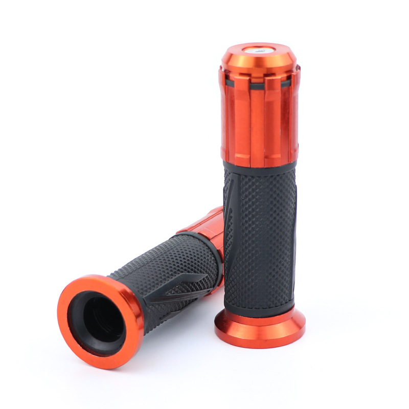 Dirt bike handlebars General handle cover motorcycle electric car accessories Rubber CNC aluminum alloy head handle glue Application Scenario
