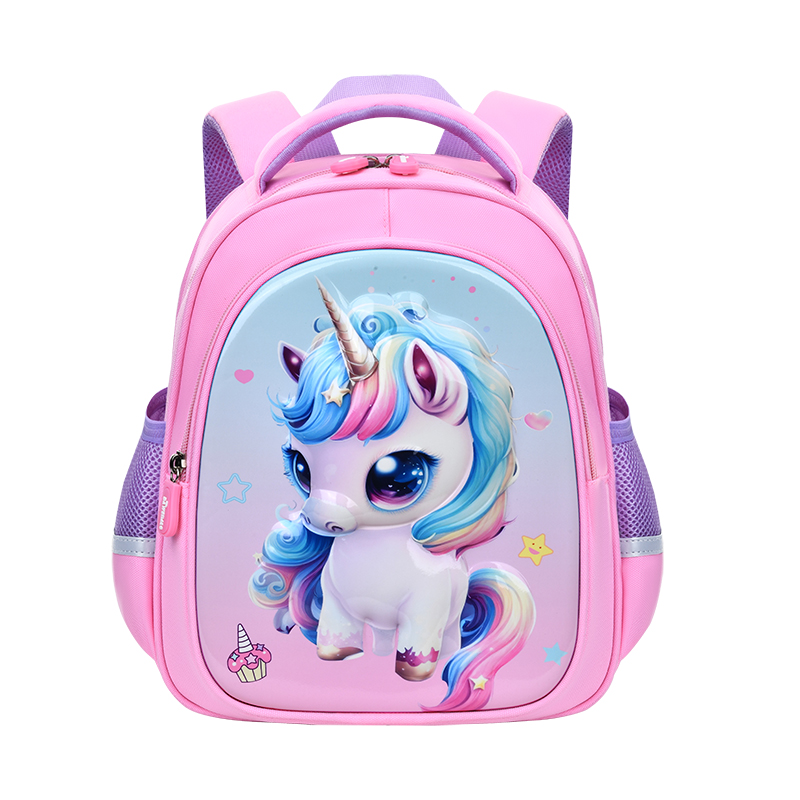 The Big Tail Cat Unicorn Rocket series is a fashionable, trendy and cute backpack. It features a large-capacity, multi-layered, lightweight, waterproof, anti-hook and wear-resistant schoolbag. It is a versatile backpack for outdoor trips and kindergartens