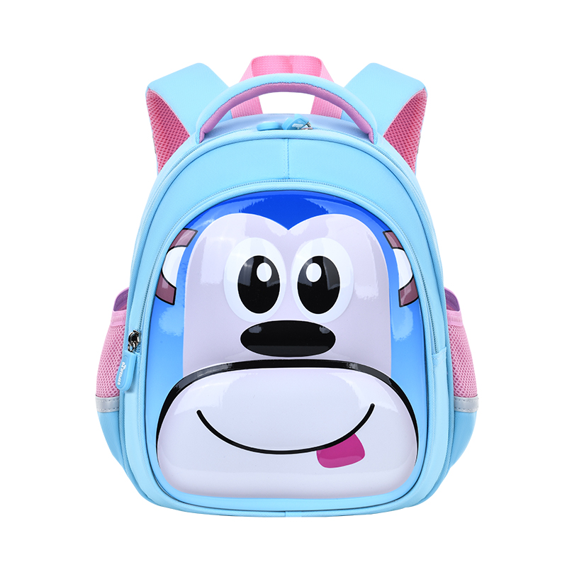 A cute and trendy cartoon backpack with a big tail cat, a large-capacity, layered, lightweight, waterproof, anti-snaggy and wear-resistant schoolbag, and a versatile backpack for outdoor trips and kindergartens Item Picture