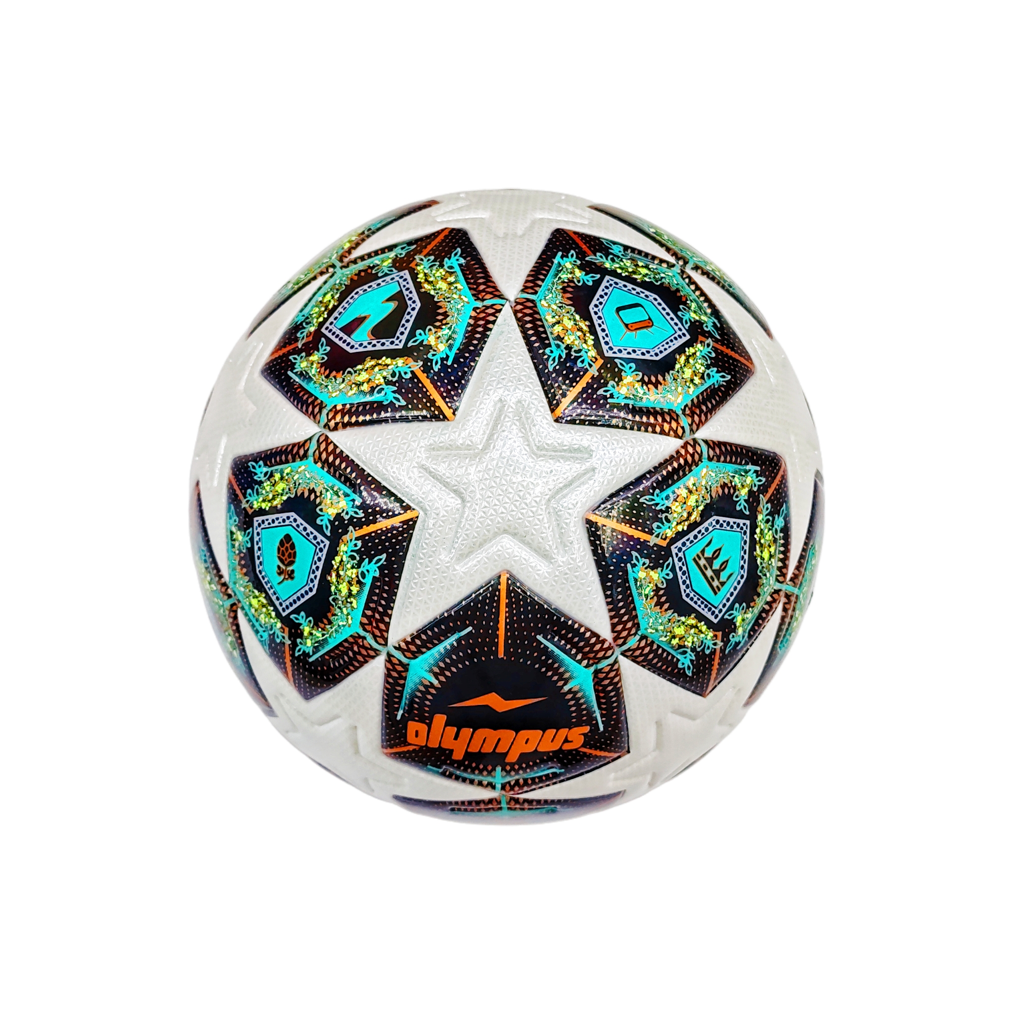 2025新款PU材质足球5#贴皮PU双层镜小盾牌,5#ticker Football with PU materia  