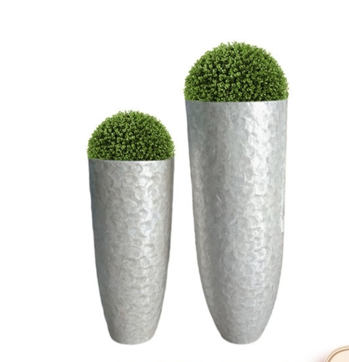 简约风酒店商场落地大花瓶摆件适合摆