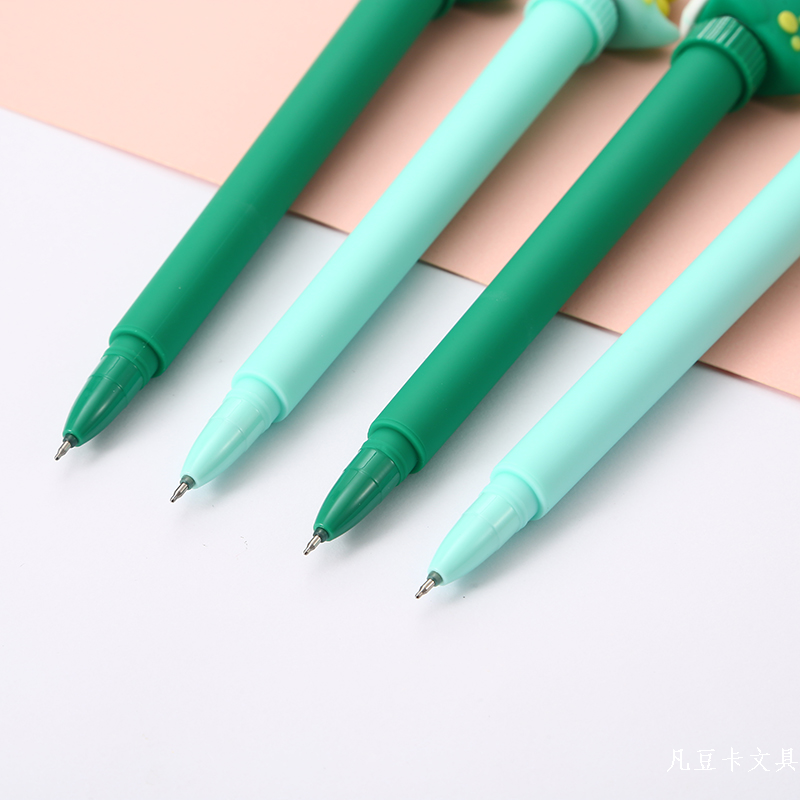 Where Bean Card Creative Little Dinosaur Decompression Turn Neutral Pen Smooth Writing Manufacturers Wholesale Creative Stationery Giant Can Write Neutral Pen Specification drawing