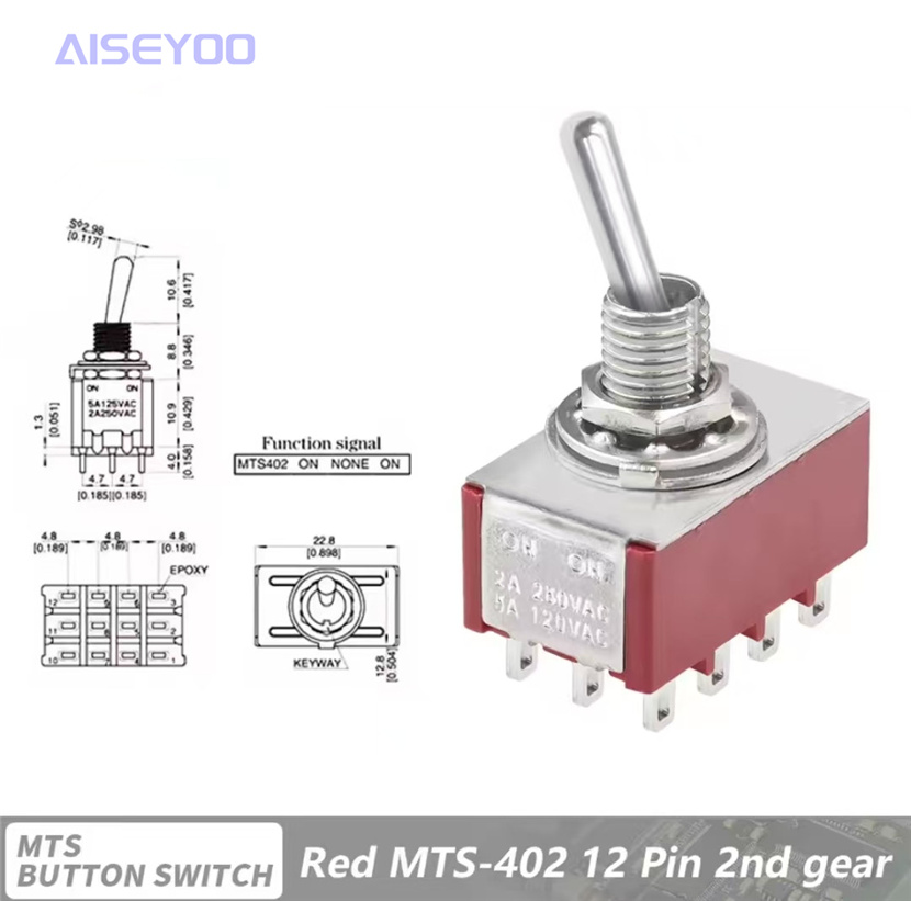钮子摇臂开关MTS-102/103/202/203/302/303/402/403两三档3/6/9脚 银点摇臂拨动开关详情19