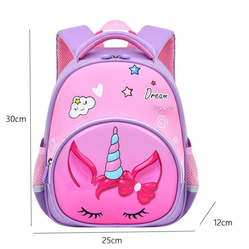 The big-tailed cat astronaut Unicorn cute and trendy series of schoolbags, with large capacity, waterproof, tear-resistant and wear-resistant, are fashionable items for kindergartens and backpacks for boys and girls Specification image