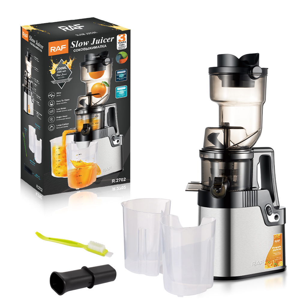 RAF European standard cross-border juicer, multi-functional fresh juice electric orange juice maker, household original juice maker, automatic juice maker R.2702 details Picture