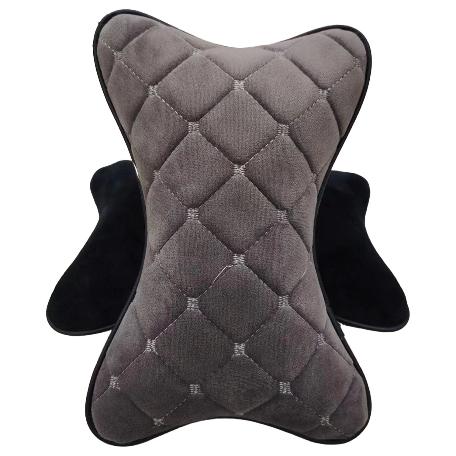 工厂批发跨境电商新款爆款套装 绒布定做汽车用品 汽车头枕 汽车方向盘套车载用品汽车睡觉神器