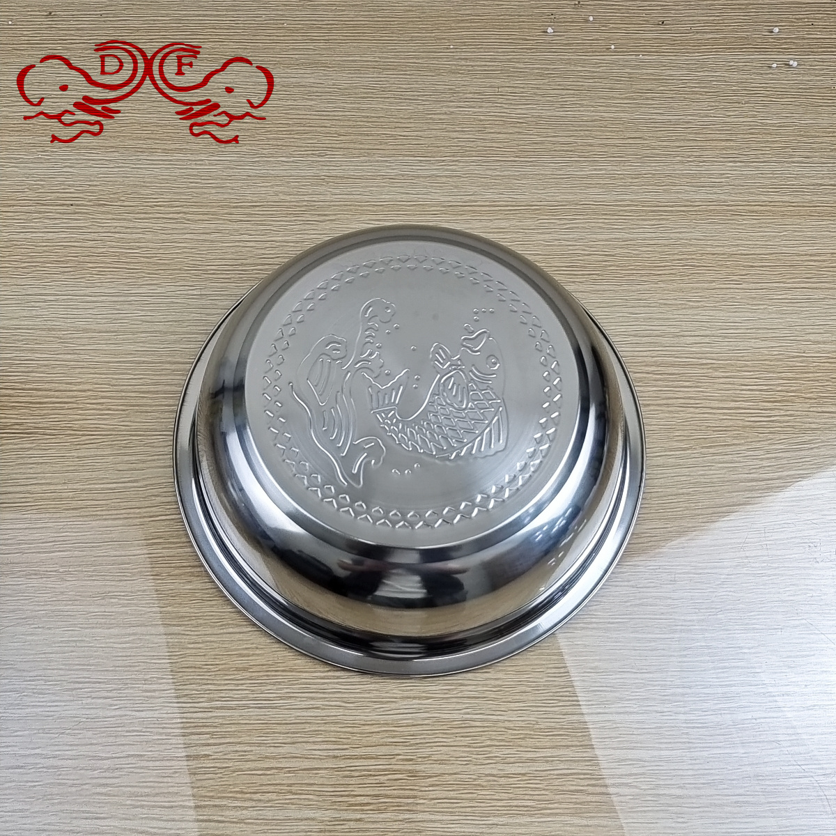DF99100加厚不锈钢盆不锈钢汤盆不锈钢小盆大盆食堂不锈钢碗不锈钢汤碗DF TRADINGHOUSE 