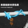 BG-6212 Bicycle Lock, Cookie Puppy, Silicone lock, Mountain Road Bike, circular steel cable lock, Portable color key, anti-theft lock details Picture
