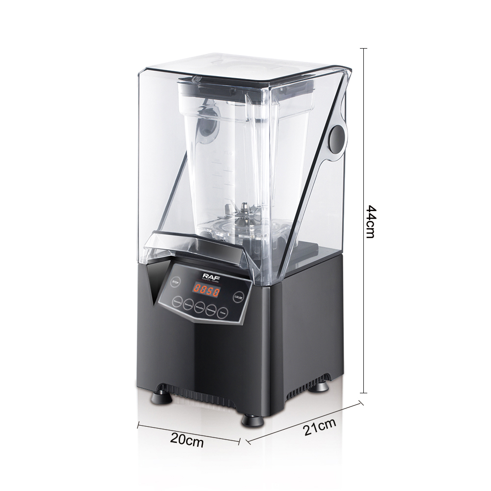 RAF European standard cross-border shaved ice machine with cover, ice crusher, juice blending, ice crushing, commercial shaved ice, fully automatic cross-border R.2876 Application Scenario