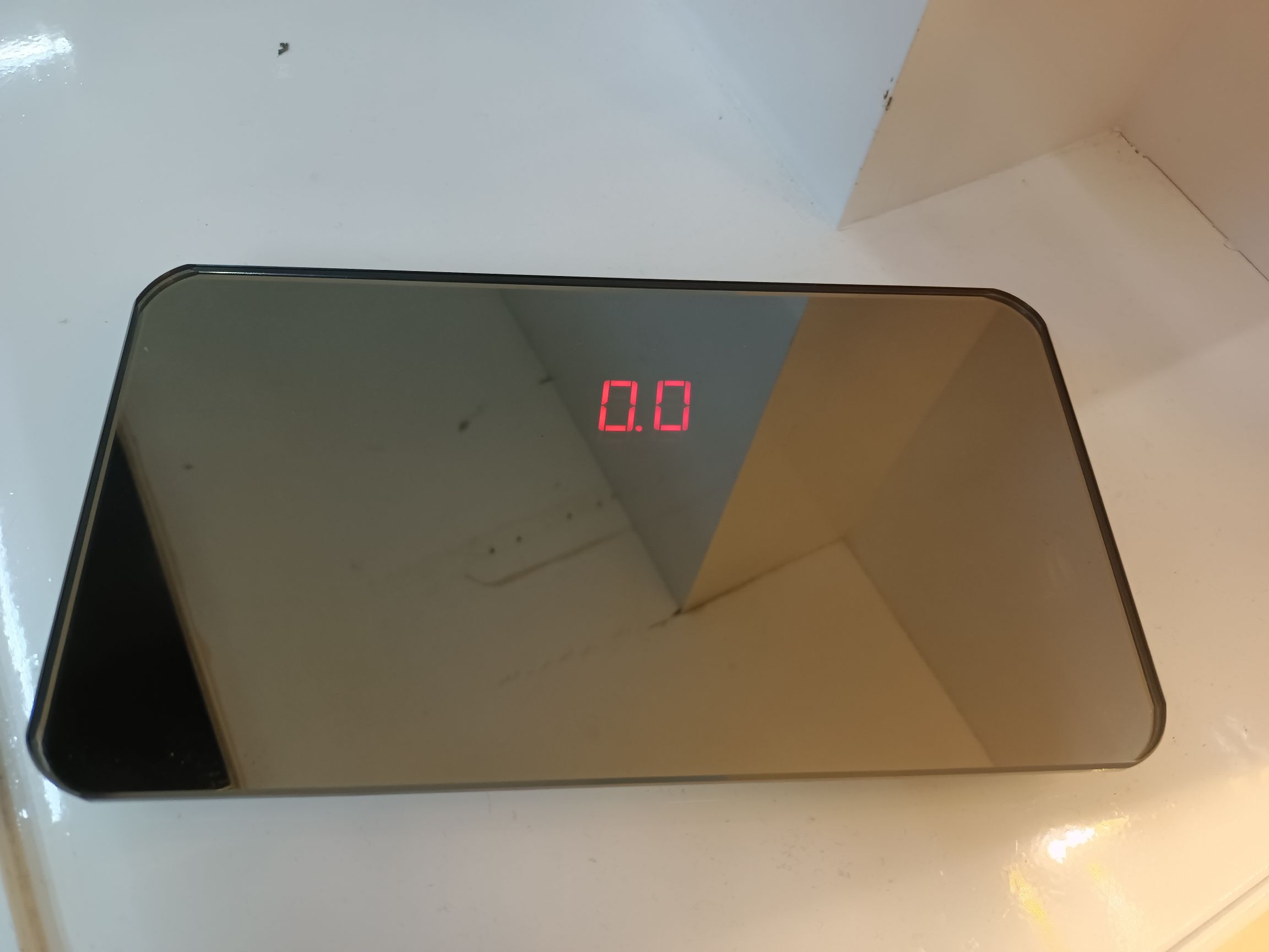 镜面人体秤180kg称重化妆镜多功能两用