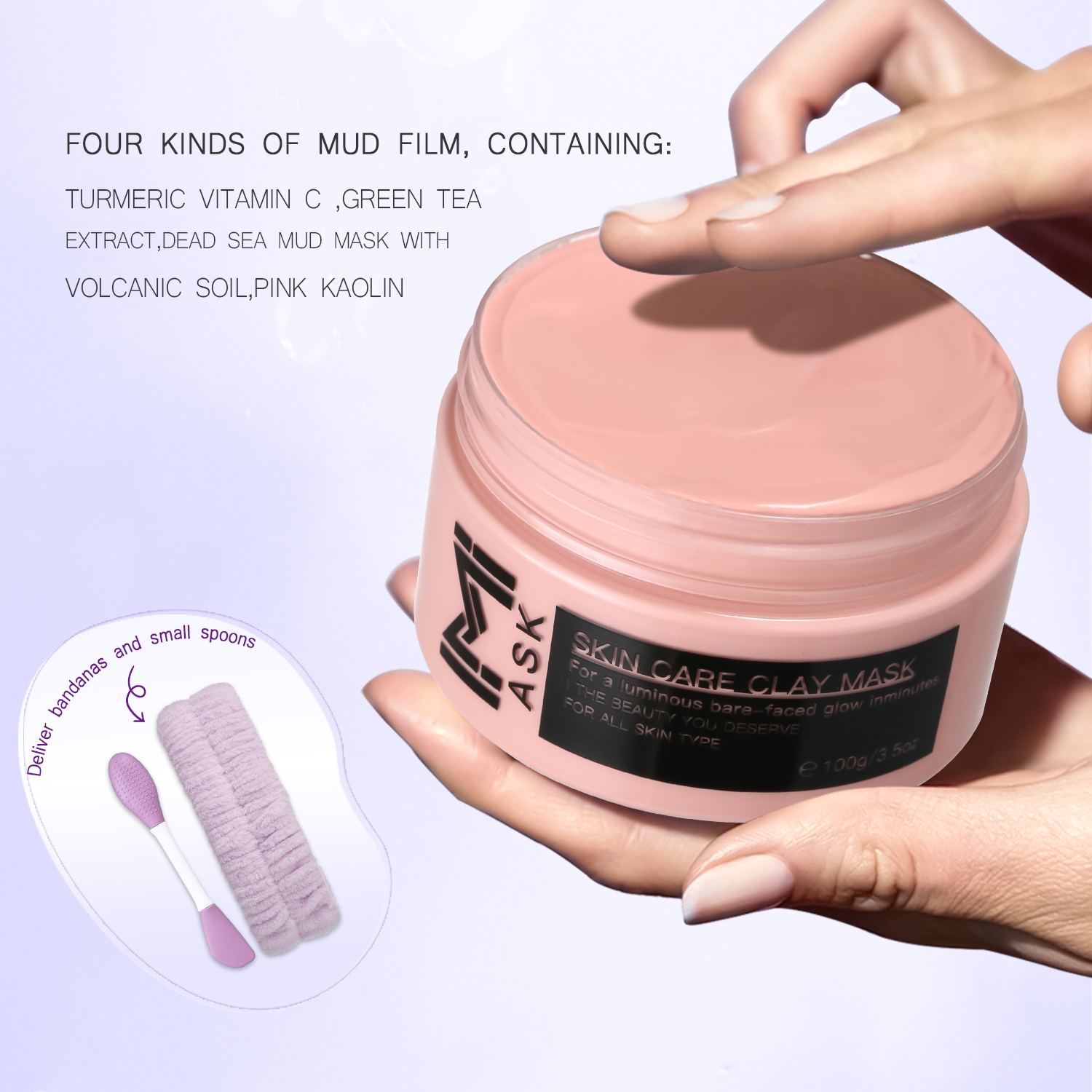 Vshell Clay Mask Kit. Vshell Clay Mask Kit Specification drawing