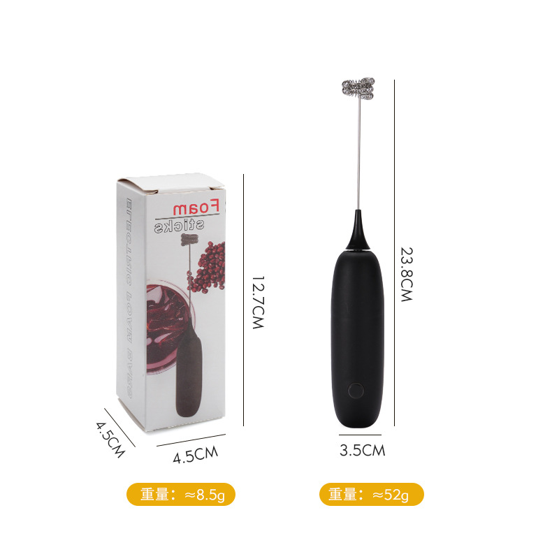 Y91-00061 Small household coffee stirrer Handheld milk bubbler Wireless electric milk bubbler Item Picture