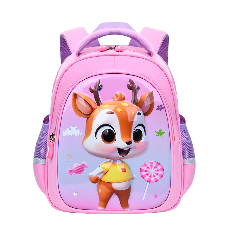 Big-tailed cat cartoon cute and fashionable backpacks, large-capacity fashionable backpacks, lightweight waterproof, tear-resistant, snag-resistant and wear-resistant schoolbags, trendy boys' and girls' casual backpacks for kindergartens details Picture