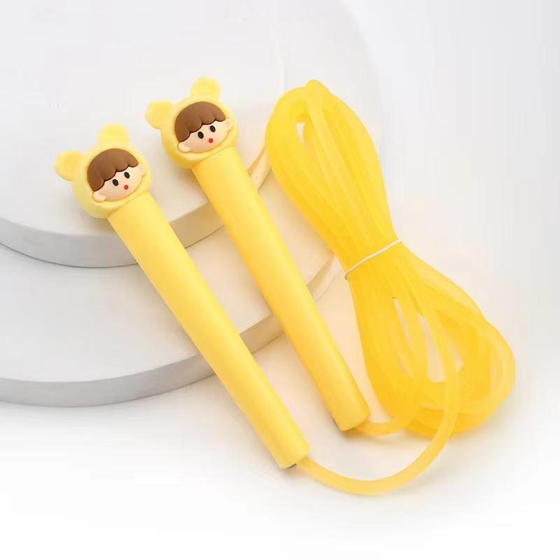 Fandouka Stationery Creative and Cute Card Tong BOLLYBOLLY Slim Handle Sports skipping Rope Set, sports goods, fitness goods, skipping rope, children's outdoor Application Scenario
