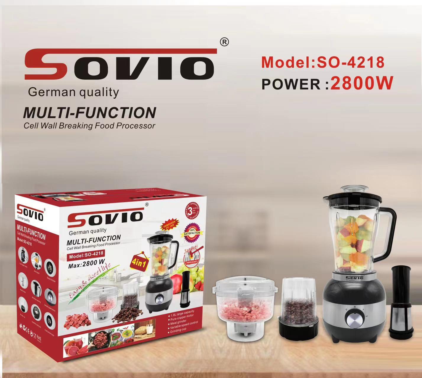 Foreign trade cross-border SOVIO 4-in-1 Juicer Juicer 4218 details Picture