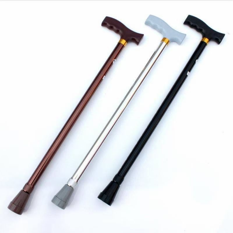 两节伸缩老人拐杖 手杖  登山杖 行走杖图