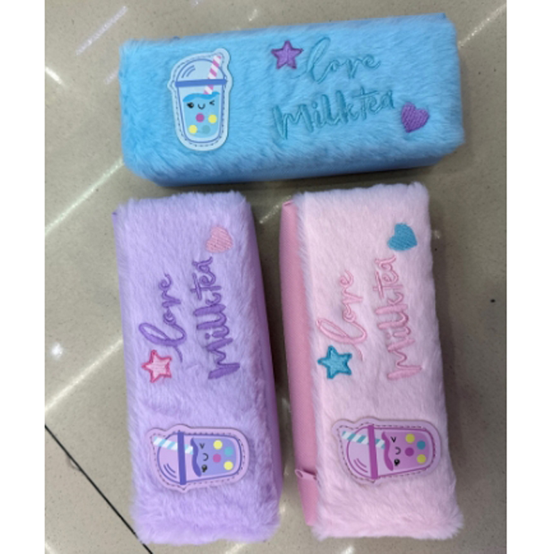 Women's plush pen case 7342