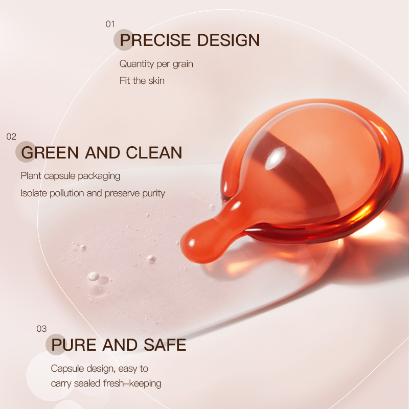 Vshell shampoo and oil capsule application