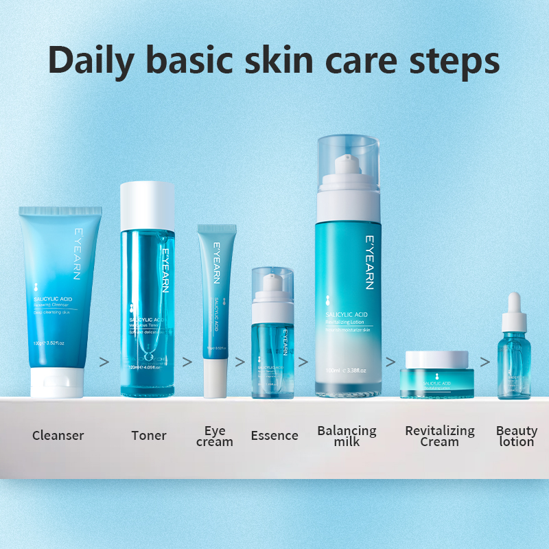 EYEARN 外贸水杨酸胶原蛋白焕新套装Salicylic acid Collagen Facecare set 产品图