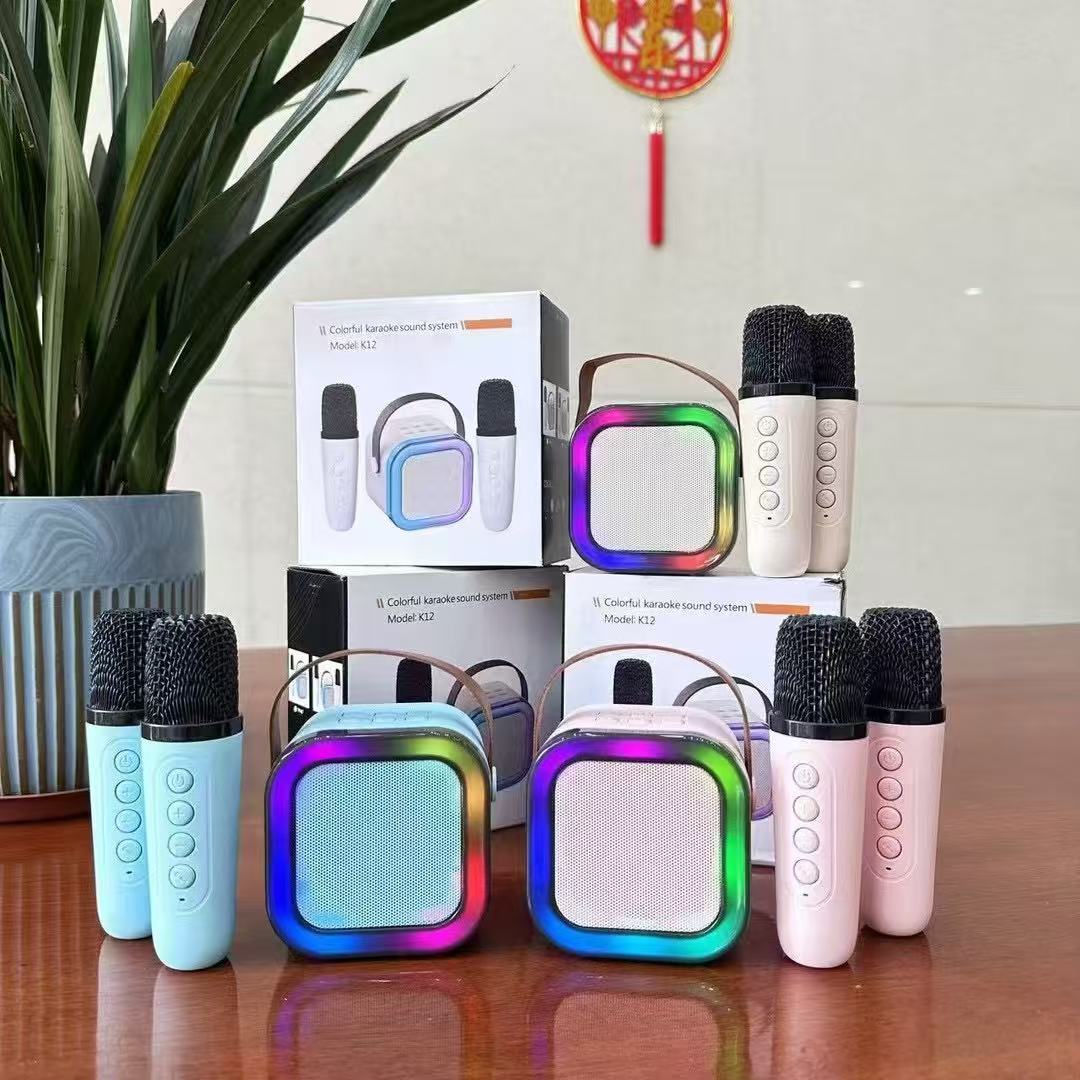 K12蓝牙音响话筒一体音响户外音箱K歌蓝牙小音响蓝牙音箱