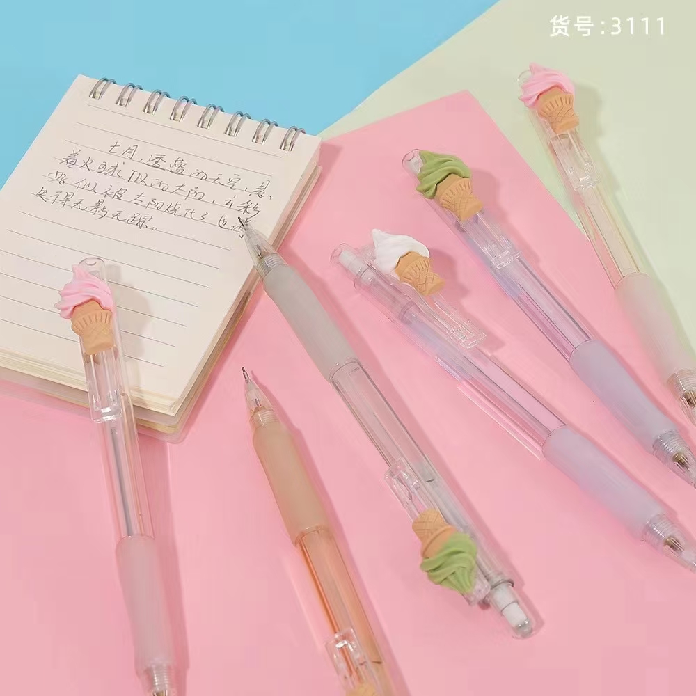 Fandouka Stationery, ice cream, mechanical pencil, learning supplies, mechanical pencil, simple for students Specification image