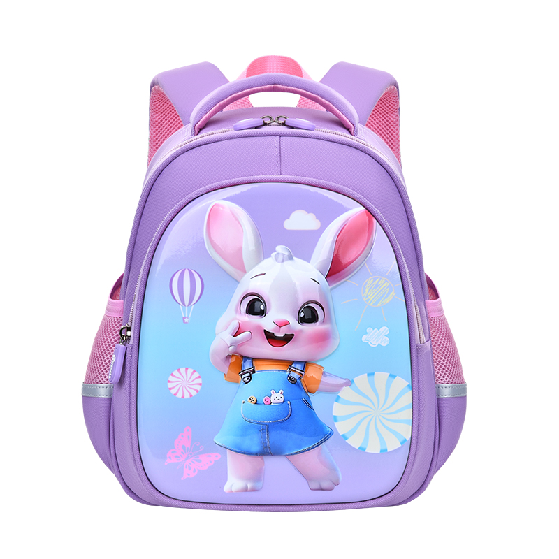 Big-tailed cat cartoon cute and fashionable backpacks, large-capacity fashionable backpacks, lightweight waterproof, tear-resistant, snag-resistant and wear-resistant schoolbags, trendy boys' and girls' casual backpacks for kindergartens Specification image