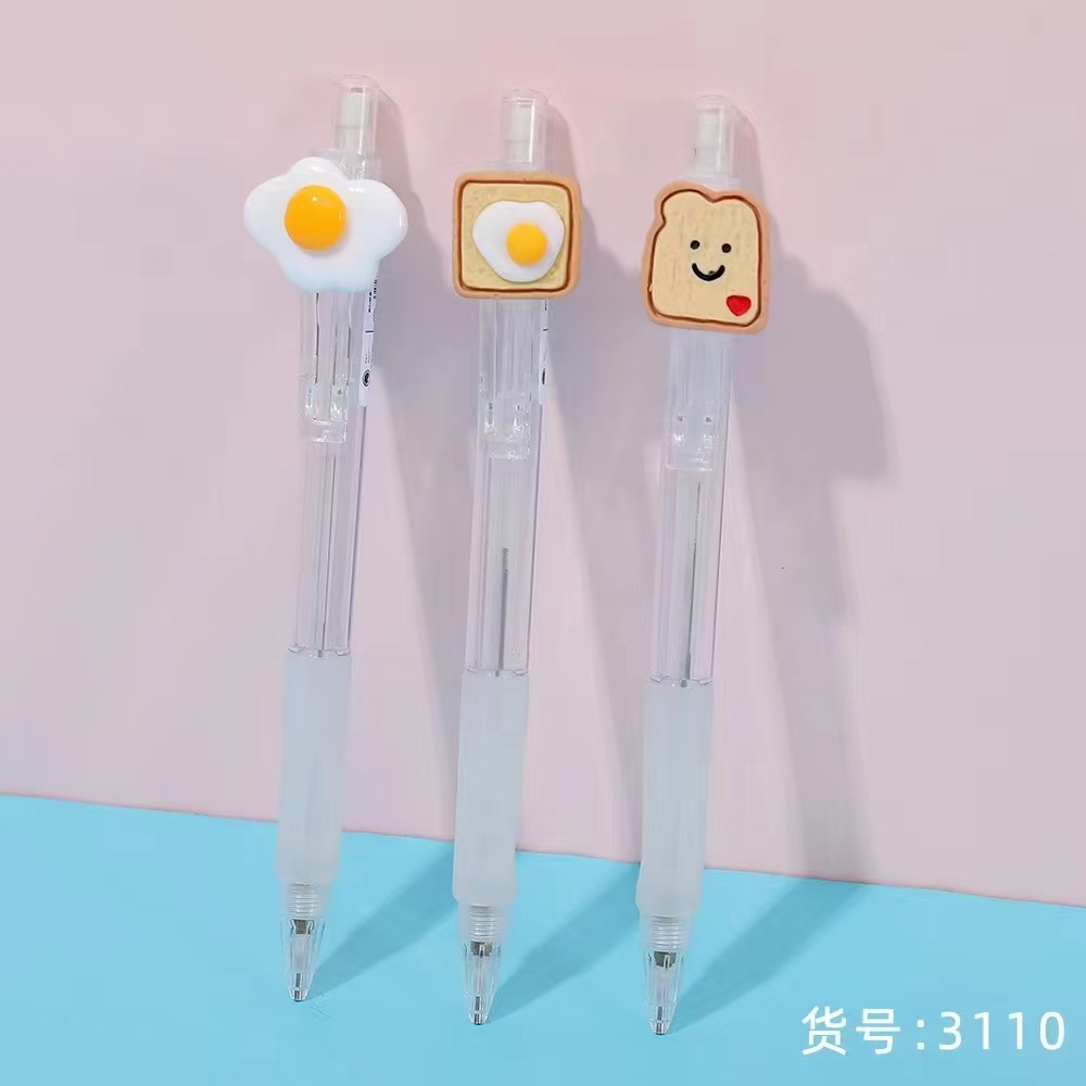 Fandouka stationery, poached egg, mechanical pencil, learning supplies, mechanical pencil, simple for students Application Scenario