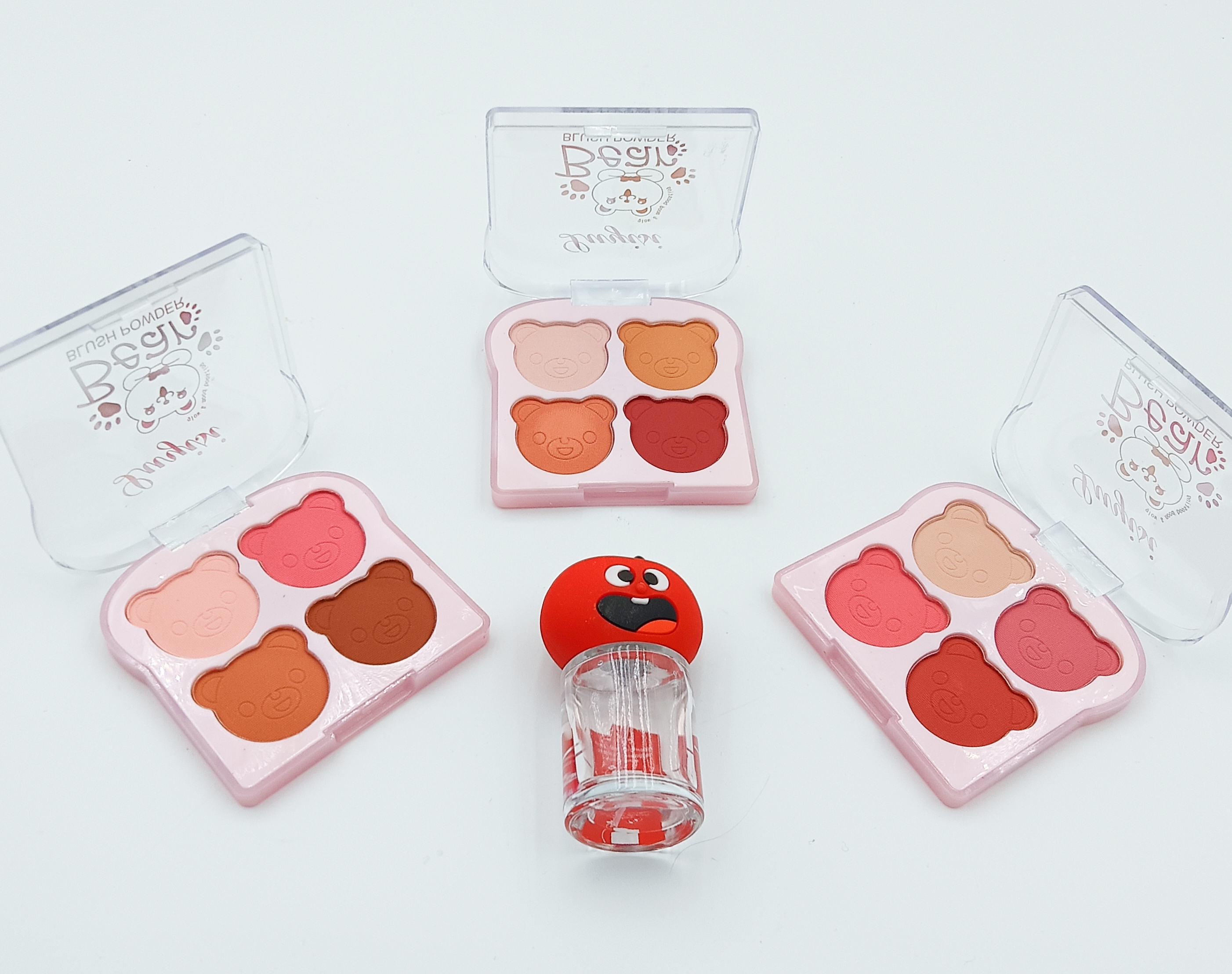 Cartoon soft mist blush hold makeup low saturation Korean white pure desire cute light blush Item Picture