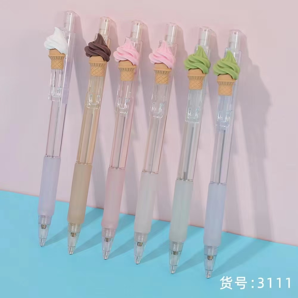 Fandouka Stationery, ice cream, mechanical pencil, learning supplies, mechanical pencil, simple for students details Picture