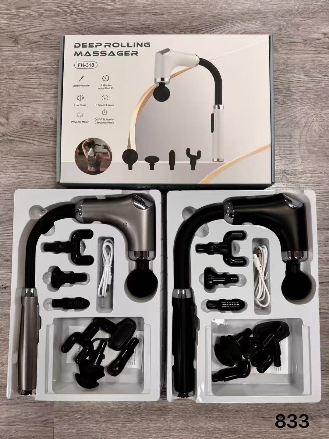 跨境筋膜筋膜枪按摩震动按摩器肩颈瑜伽肌肉抖抖