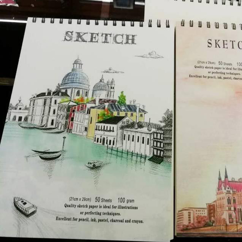 A4速写本  学生速写本线圈速写本绘画本图