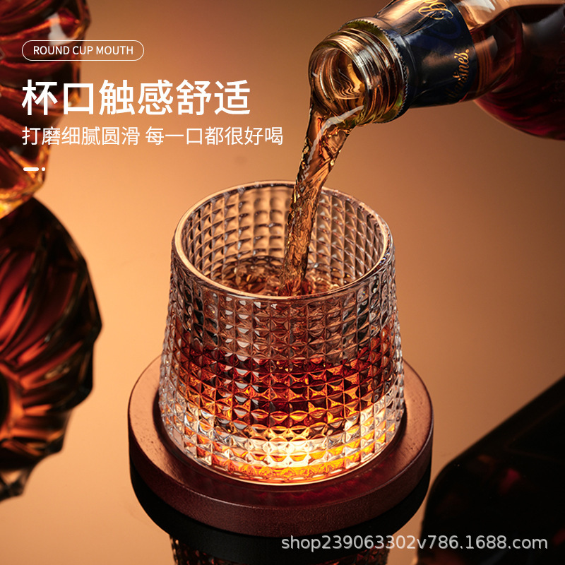 كأس زجاجة الكريستال من كأس البيرة الراقية المذهلة لا تنسكب على أكواب الحليب الفاخرة Specification image