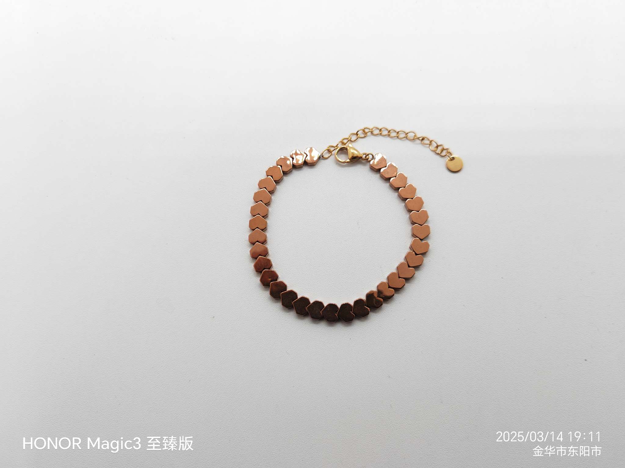 欧美中东北美南美流行黑胆石手链（6*3V）详情图9