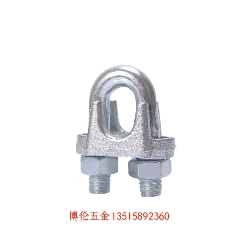 钢丝绳卡头  304卡头  U型钢丝绳卡头 detail image 11