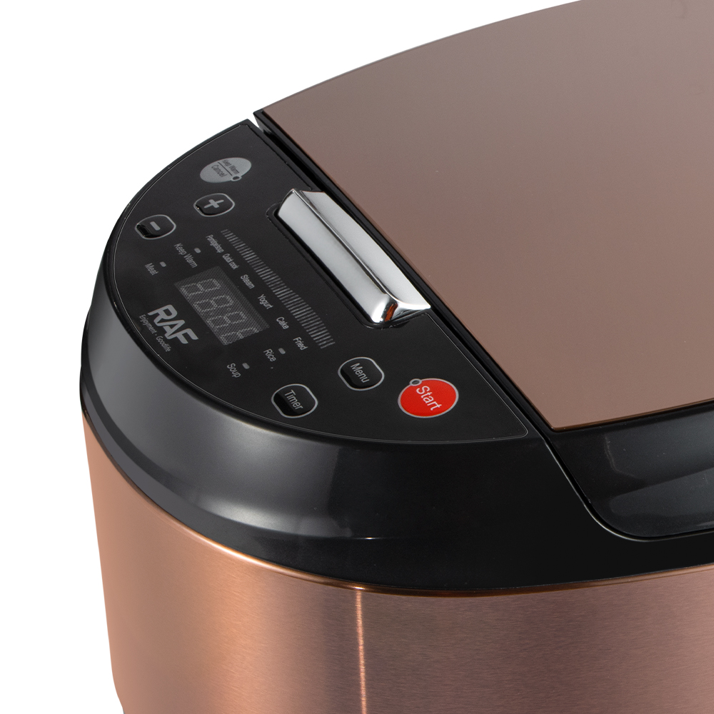 RAF欧规电饭煲家用不粘锅5升 预约定时 多功能保温电饭锅5LR.0100详情5