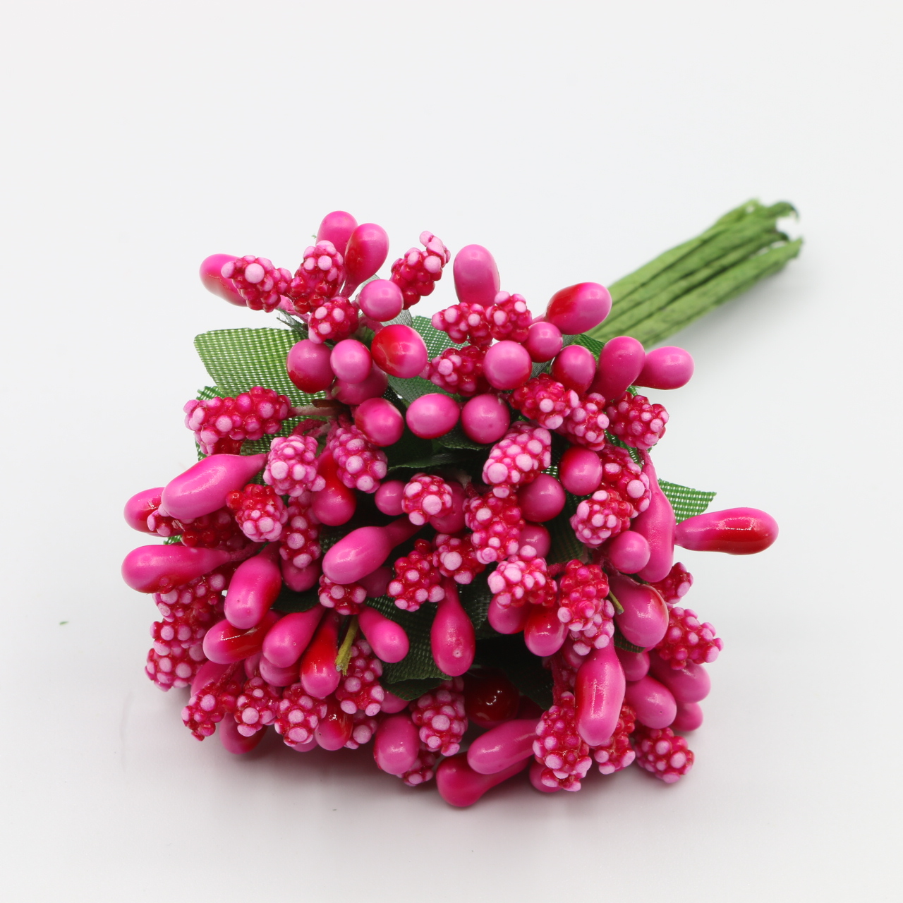 玫红色DIY仿真材料仿真水果 创意手工制作材料花芯Wedding Birthday Party Decoration