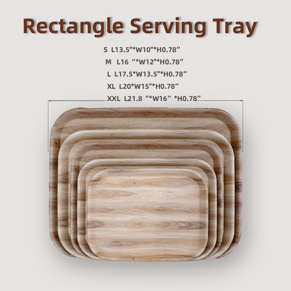 【大货价格咨询我吧】餐厅咖啡厅专用皮革托盘 餐用托盘装饰托盘 饰品收纳整理塑料托盘 批发优惠 高档耐用实用详情3