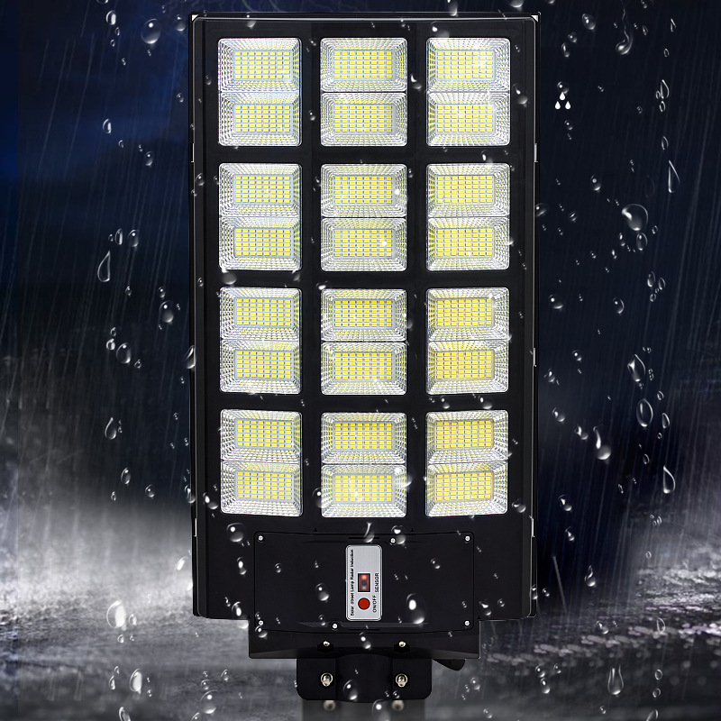Outdoor led solar integrated street lamp, human body sensor wall lamp, household waterproof lighting lamp, garden lamp, super bright