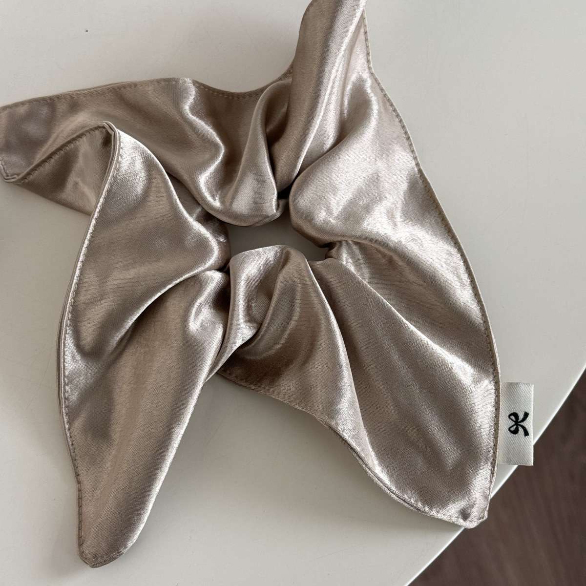 网纱大肠发圈 发饰头饰 独特饰品 头绳 发圈 简约时尚女士发饰新款方形大肠发圈详情图4