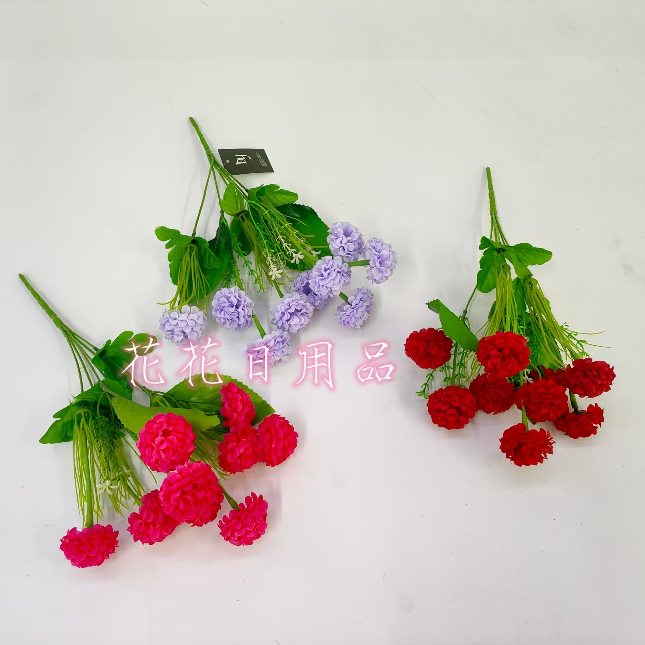 Artificial flower fake flower bonsai single 6-fork hydrangea vase table wine cabinet and other decorations Application Scenario